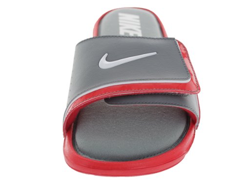 Nike Men's Comfort Slide 2 University Red/White/Cool Grey Sandal 10 Men US thumbnail
