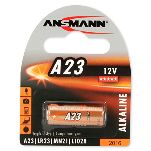 Ansmann Alkaline 12 V, A23 Battery, 50 MAh X 28.5 Mm