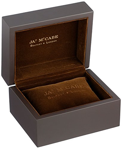 James McCabe Men's JM-1021-01 Heritage Analog Display Japanese Automatic Black Watch thumbnail