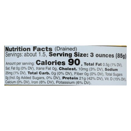 Chunk Light Tuna in Water - Case of 12 - 5 OZ