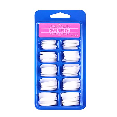 Lj#8654 100Pcs Long Fake Nails Full Cover False Nail Coffin Tips Ballerina Art Manicure T8#8654 GZ3