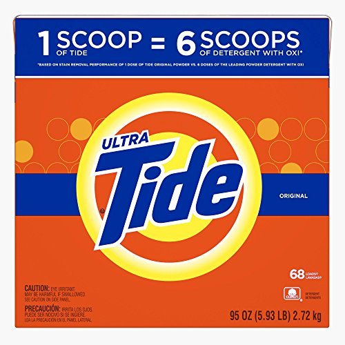 Tide Ultra Original Scent Powder Laundry Detergent, 68 Loads, 95 Oz by Tide