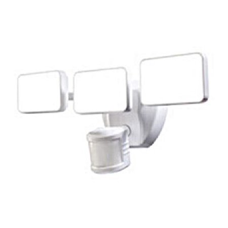 HeathCo HW-9303-WH Light Mtn LED Security 3lt Wht