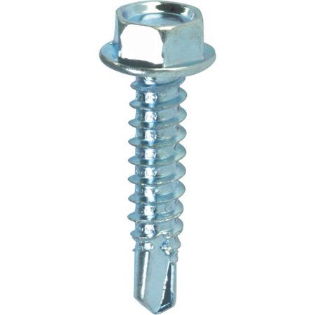 ITW Buildex 21320 Teks Drill Point Hex Metal to Metal Screws #10 by 3/4 Inch 150 Pack