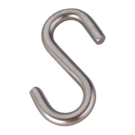 1unitKKGA-9797 ProSource LR380 Open S Hook 3 Inch Stainless Steel (Case of 10)