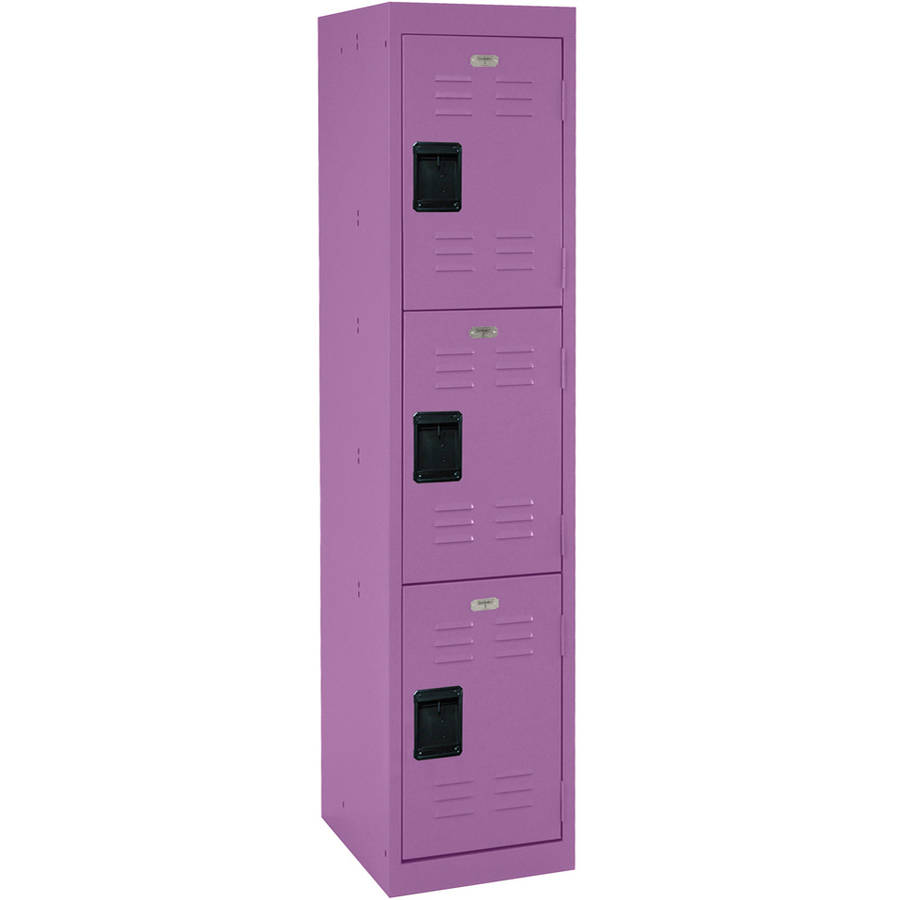 Sandusky 3-Tier Welded Steel Storage Locker, 66