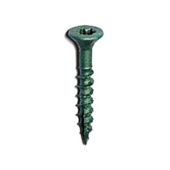 Midwest Fastener 9318 Exterior Deck Screws  Green Coated W/Star Heads ~ #9 X 2.5