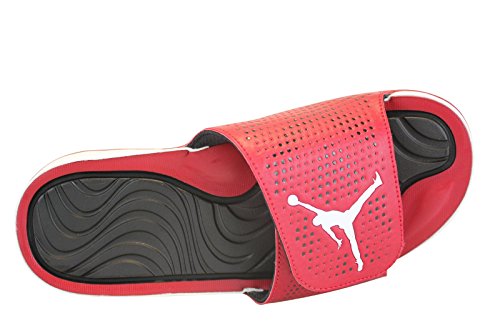 Nike Jordan Hydro 5 Slide 'Gym ' Gym Red/White-Black Beach & Pool Slides/Slippers 820257-601 (Size: US 10)