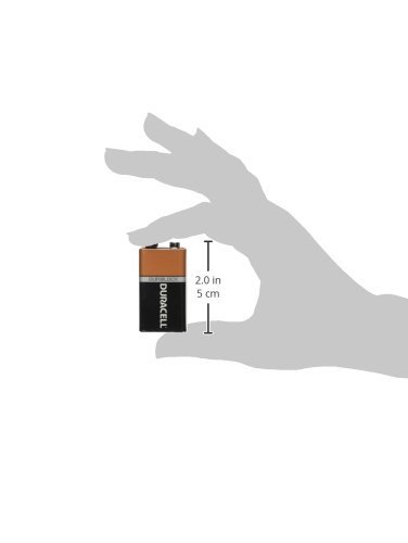 9 Volt Duracell Alkaline Batteries Coppertop 4 Pack MN1604 Size: 4 Count, Model: MN 1604 / 4 Pack, Electronics & Accessories Store thumbnail