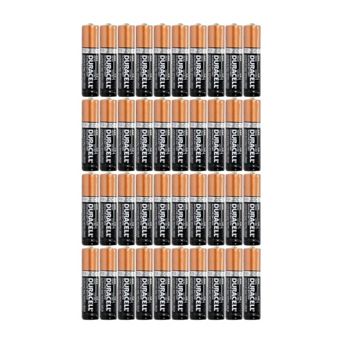 Duracell Duralock Copper Top Alkaline AAA Batteries, 20/40/60/100 Packs Exp 2024