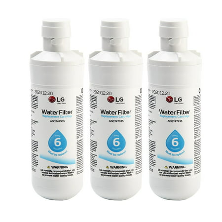 3 Pack LT1000P Refrigerator Water Filter Replacement for Kenmore 9980  White