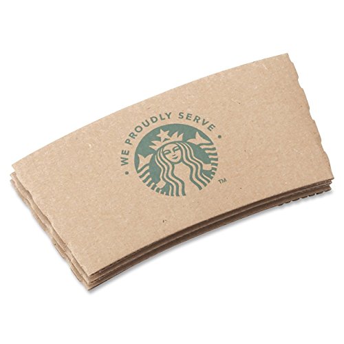 Starbucks Coffee Cup Sleeves, 50 Jackets for Hot Cups, Fits 12, 16 and 20 Ounce Cups, Recycled and Made in the USA thumbnail
