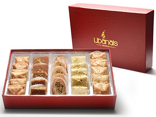 Baklava Gift Box 30 Pc. Signature Collection - Red