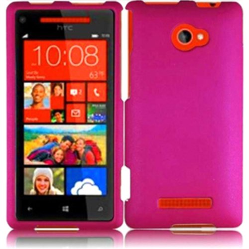 Case Cover for HTC Windows Phone 8X/6990/Zenith - Hot Pink