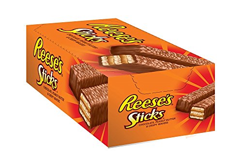 Reeses Peanut Butter Candy Sticks  1.5 Ounce (Pack of 20)
