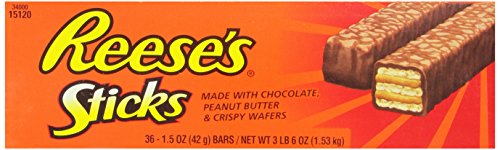 Reeses Peanut Butter Candy Sticks  1.5 Ounce (Pack of 20) thumbnail