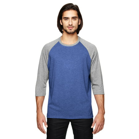 Anvil Adult Tri-Blend 3/4-Sleeve Raglan T-Shirt  Style 6755