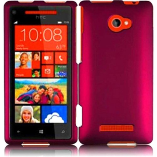 Case Cover for HTC Windows Phone 8X/6990/Zenith - Rose Pink