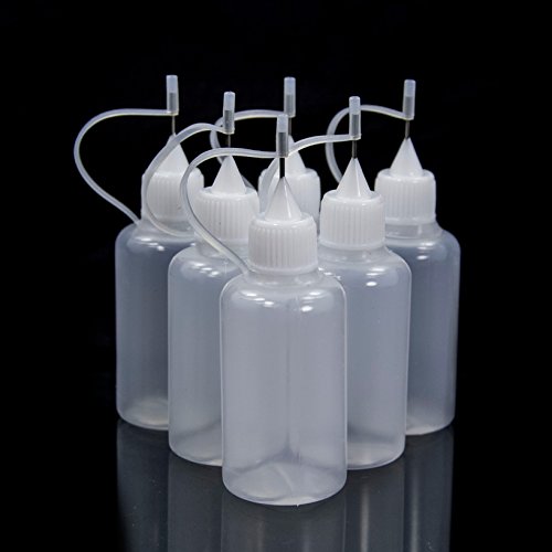 E-Liquid (E-Juice) Bottle with Needle Drip Tip LDPE Plastic Empty Bottle - 15 PACK thumbnail