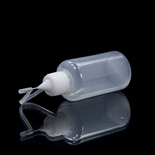 E-Liquid (E-Juice) Bottle with Needle Drip Tip LDPE Plastic Empty Bottle - 15 PACK thumbnail