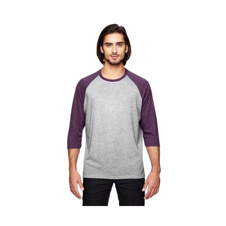 Anvil Adult Tri-Blend 3/4-Sleeve Raglan T-Shirt  Style 6755