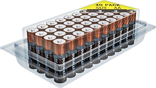 Duracell DuraLock Coppertop Alkaline Batteries - Plus Free Gift - Choose Your Pack (40 AA + 20 AAA) Size: 40 AA + 20 AAA Color: AA & AAA, Model: , thumbnail