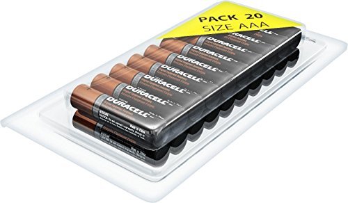 Duracell DuraLock Coppertop Alkaline Batteries - Plus Free Gift - Choose Your Pack (40 AA + 20 AAA) Size: 40 AA + 20 AAA Color: AA & AAA, Model: , thumbnail