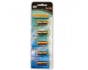 Vinnic 5pk L1028 Alkaline 12V Batteries GP23A, MN21, A23, LRVO8 by BIAF