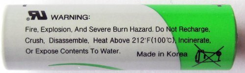 Xeno XL-060F AA ER14505 AA STD 3.6V Lithium Thionyl Chloride Battery LS14500/14500C, TL-2100/4903/5104 thumbnail