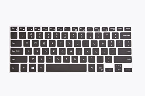 Leze Silicone Keyboard Cover Protector for Dell Inspiron 14-3000 3441 3442 3443 3451 3458 3446 3447 Inspiron 14-5000 5442 5445 5446 5447 5451 Inspiron