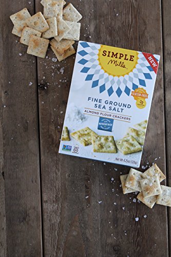 Simple Mills Almond Flour Crackers, Fine Ground Sea Salt, 4.25 Oz thumbnail