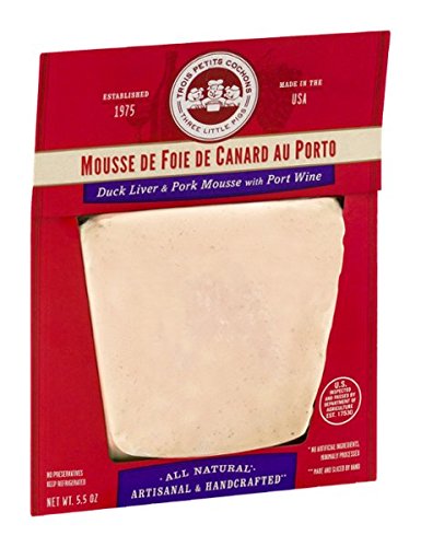 Three Little Pigs Duck Liver & Pork Mousse With Port Wine - 5.5 Oz