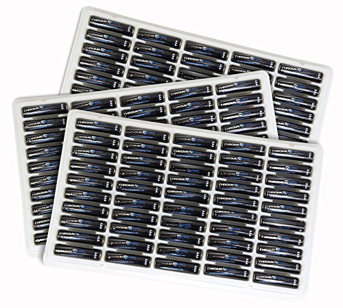 150 X Chrome Pro AAA Size Battery Alkaline Batteries -