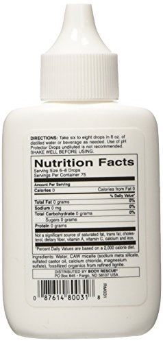 Body Rescue Alkaline Booster Ph Protector Drops, 1.25 Fluid Ounce thumbnail