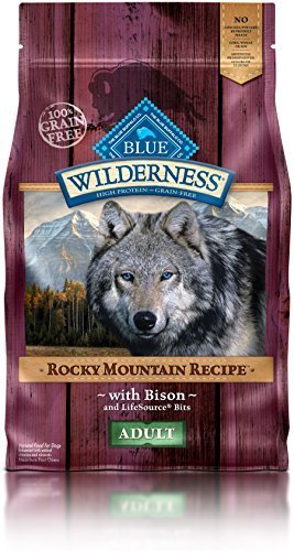 Blue Buffalo Wilderness Adult Rocky Mountain Recipes Bison - Grain Free 4 Lb by Blue Buffalo
