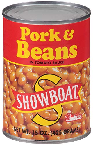 Bushs Best Showboat Pork and Beans, 15 Ounce -- 12 per Case.