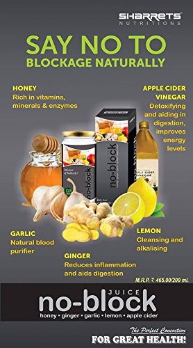 Natural Herbal Supplement for Heart,Brain,Immunity & Daily Health [SHARRETS NUTRITIONS NO-BLOCK ] Juice of Apple Cider Vinegar , Garlic, Ginger, L thumbnail