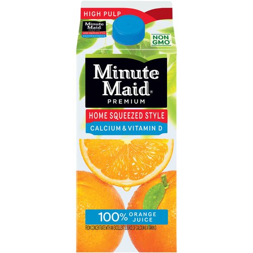 high pulp orange juice