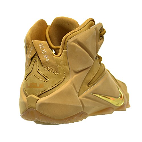 Nike Lebron XII EXT QS Men's Shoes Wheat/Metallic Gold-Wheat 744287-700 (10 D(M) US) thumbnail