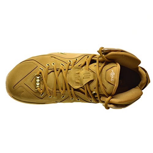 Nike Lebron XII EXT QS Men's Shoes Wheat/Metallic Gold-Wheat 744287-700 (10 D(M) US) thumbnail