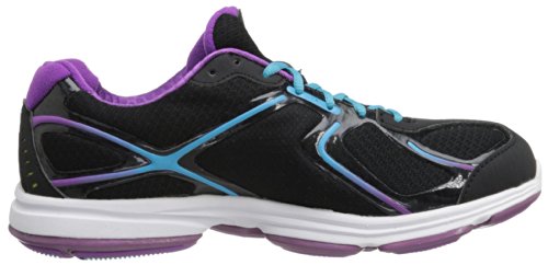 RYKA Women's Devotion Walking Shoe,Black/Dark Purple/Light Blue,10 M US thumbnail