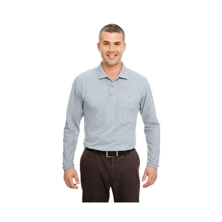 Ultraclub 8532 Long Sleeve Classic Pique Polo