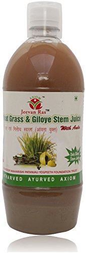 JEEVAN RAS Wheat Grass & Giloye Stem Swaras Herbal Juice (1 Ltr)