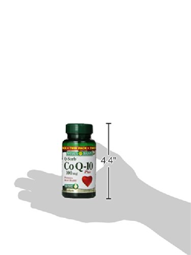Nature's Bounty Co Q-10 100 Mg Twin Pack, 60 + 60 Rapid Release Softgels
