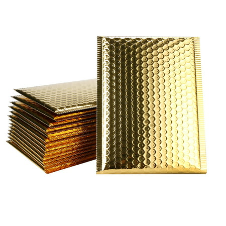 Bubble Mailers Padded Envelopes Lined Poly Mailer Self Seal Aluminizer 50Pcs Yl#3943 GK7