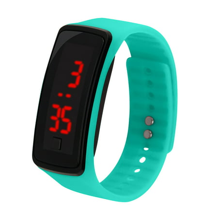 Lj#5104 Children S Watch LED Electronic Watch Silicone Bracelet Watch Sports Watch T8#5104 RF8