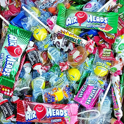 Assorted Candy Party Mix, 8 LB Bulk: Fire Balls, Airheads, Jawbusters, Laffy Taffys, Tootsie Rolls and Much More of Your Favorite Candy! thumbnail