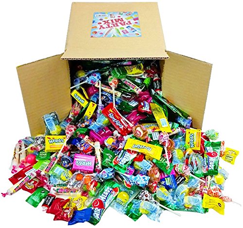 Assorted Candy Party Mix, 8 LB Bulk: Fire Balls, Airheads, Jawbusters, Laffy Taffys, Tootsie Rolls and Much More of Your Favorite Candy! thumbnail