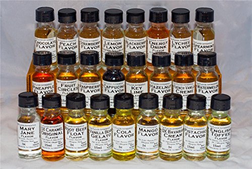 Wintergreen Flavoring Extracts by the Flavor Apprentice (0.5 Oz/15 Ml) for Baking & Cosmetics: Hard Candy, Cakes, Gummies, Chocolate, Marshmallows