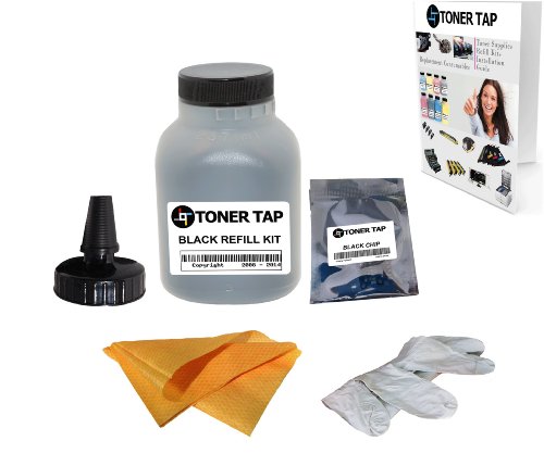Toner Tap ® Refill Kit for Xerox Phaser 6500 Worcentre 6505 Black W/ Chip